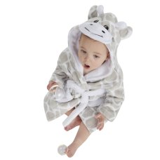 18C539: Baby Novelty Giraffe Dressing Gown (6-24 Months)